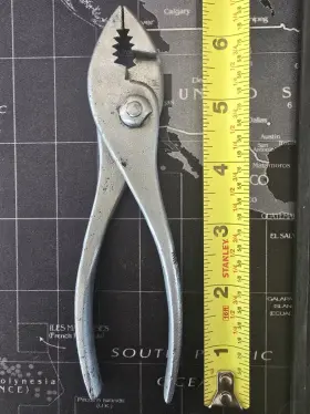 H2650-2689 Ceetee / Crescent Cee Tee Co. Pliers Slip Joint Collectible U.s.a. Vintage Clean Jamestown Ny