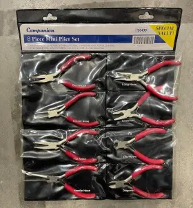 D9m30439 Champion Vintage Companion Tools 8pc Mini Plier Set - #30439 Bfc-225