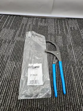 Channel Lock 025582415738 Channellock 212 Bulk Oil Filter Curved Jaw Plier Blue Handle