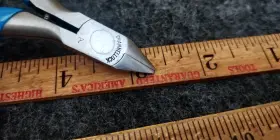 Channellock 025582100115 40s 4-1/4 Inch Mini Diagonal Flush Cutting Plier Spring Act Usa