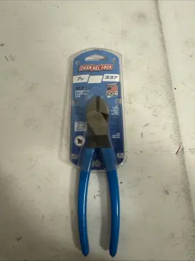 Channellock 025582133274 337 7 Inch Xlt High Leverage Diagonal Lap Joint Cutting Pliers