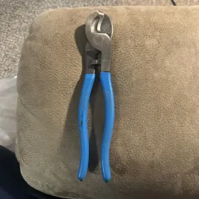 Channellock 025582403476 911 9.5 Inch Long Cable Cutting Pliers For Copper And Aluminum
