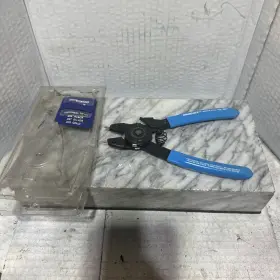 Channellock 025582566614 927 8 Inch Long Convertible Retaining Ring Pliers With Tips