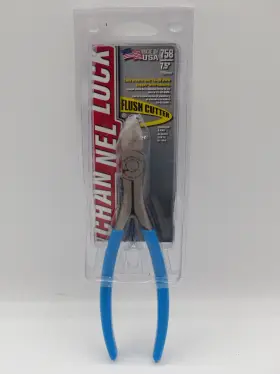 Channellock 025582825216 758 7.5 Inch Long Flush Cutting Reach Pliers