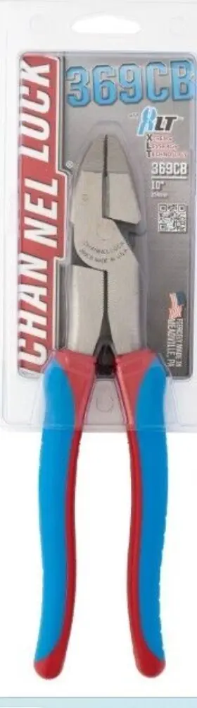 Cnl-369cb Channellock 369cb 9-inch Lineman Plier With Code Blue Comfort Grips