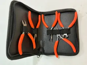 Cpl-100 Cornwell New 5 Piece Mini Plier Set #cpl-100 In Zippered Case