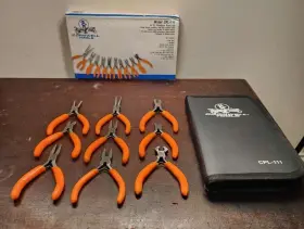 Cpl-111 Cornwell Tools Precision Pliers Set Model - Incomplete 9/10
