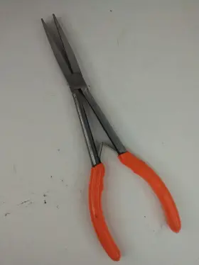 Cpl-1240 Cornwell Tools 11 Inch Orange Grip Needle Nose Pliers Cpl1240 Long Reach Duck Bill