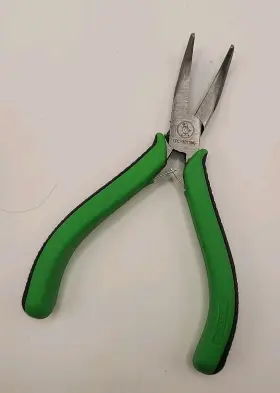 Cpl-3315ng Cornwell Tools 4.5 Inch Mini Bent Nose Pliers 45 Green