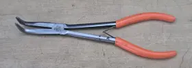 Cpl1235-10 Cornwell Cpl1235 Tools Inch Long 90 Bent Tip Orange Soft Grip Needle Nose Pliers