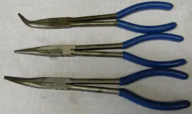 Cpl11 Cornwell Cpl9 Tools 3pc 11 Inch Long Reach Plier Set Blue Grips #cpl9 Cpl10