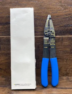 Ml-2e Cornwell Tools Usa - 9.5 Inch Long Blue Wire Stripper Crimper Cutter New