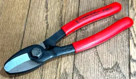 St-bc3 Cornwell Stbc3 Battery Cable Wire Cutters Shears 8 Inch Long Pliers Red Snip Cutter