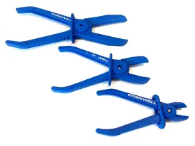 Ctglc3st Cornwell Tools 3 Piece Adjustable Hose And Line Clamp Composite Plier Set