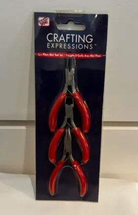 Pc18-pe-000 Crafting Expressions Wt Tools Mini Plier Set 3pc