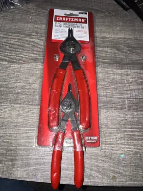 37907 Craftsman Sears Nos 2pc Snap Retaining Ring Plier Set Sexy Import