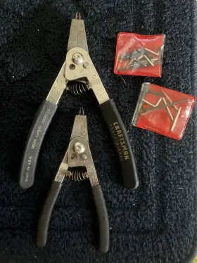 30354 Craftsman 40354 Vintage Professional Inside/outside Retaining Snap Ring Pliers 30354/3