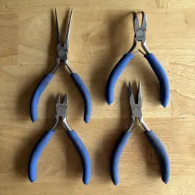 41594 Craftsman 4pc Mini Needle Nose Pliers Side Cutters Set Stainless China