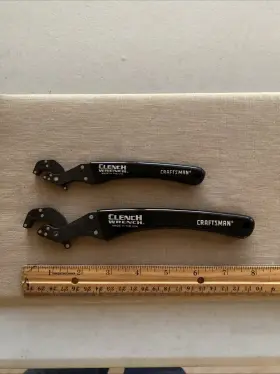 42308-42306 Craftsman 2pc.vintage Clench Wrench 42308 And 42306 Usa Clean Examples