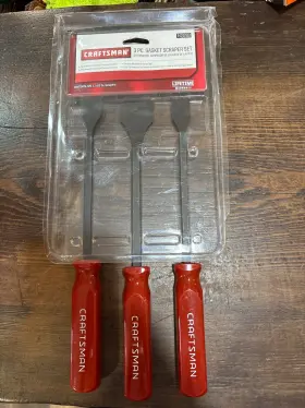 Craftsman 43293 Nos Three-piece Gasket Scraper Set