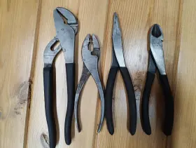 45087 Craftsman 45073 Vintage 45381 45378 Plier 4 Piece Set Usa Made