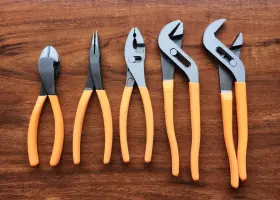 45074 Craftsman 45085 45379 45381 Vintage Slip Diagonal Arc Pliers Set Usa 5 Pc Hi-vis Orange Nice
