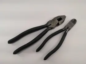 945094 Craftsman 45094 Pair Of Vintage And Side Cutters 8 Inch Lineman Pliers Made In Usa