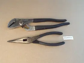 45103-45381 Craftsman 2 Vtg Usa Needle Nose 945103 And Tongue Groove 945381 Pls Read