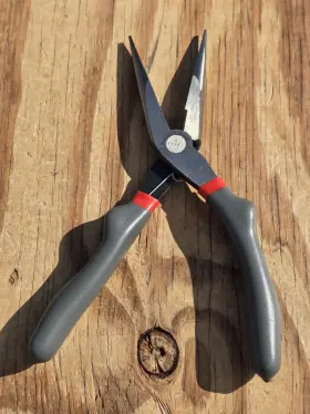 9-45261 Craftsman 45261 945261 Vntg Rare Sears Pistol Grip Needle Nose Pliers Spring Loaded Usa