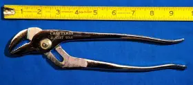4527 Craftsman Usa 9 1/2 Inch Tongue Groove P Series Adjustable Pliers #4527 Nos Cond