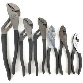 45378 Craftsman 45386 45381 45379 Vintage Tongue And Groove Slip Joint Pliers Usa