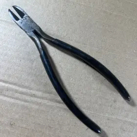 4539 Craftsman Vintage 7-3/8 Inch Diagonal Cutting Thin Long Nose Pliers Made In Usa