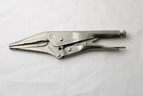 454349 Craftsman Rarely Used Vintage No. 45349 Long Nose Vise Grip Locking Pliers U.s.a