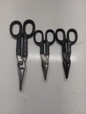 45460 Craftsman Vintage 3 Duck Bill Tin Snips Shears- 45461 45463 45460- Usa