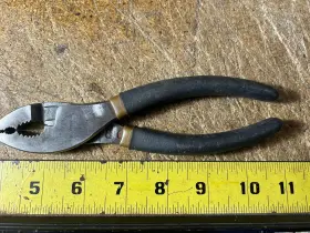 45478 Craftsman Vintage Professional Slip Joint Pliers 6 3/4 Inch Wf Usa