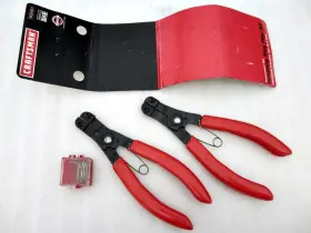Craftsman 45491 Vintage 2pc Retaining Snap Ring Circlip Pliers Usa