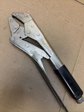 45607 Craftsman Usa 10 Inch Adjustable Locking Vise Grip Pliers Straight Jaw