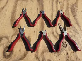45665 Craftsman 45660 45661 45664 45667 6pc Mini Precision Plier Set Side Cutter Pliers Nipper Bent Nose Long