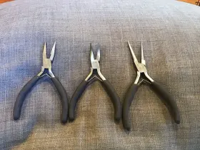 45740 Craftsman 45736 45738 Sears Usa 3pc Mini Precision Plier Set Needle Nose
