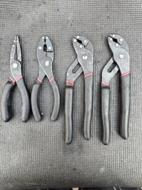 45755 Craftsman 45740 4 Pc Sears Usa Laminated Pliers Ugly But New 45753 45750