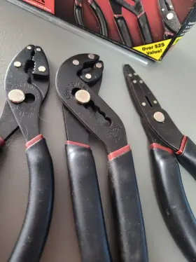 45745 Craftsman Usa Nos 3 Pc. Plier Set New