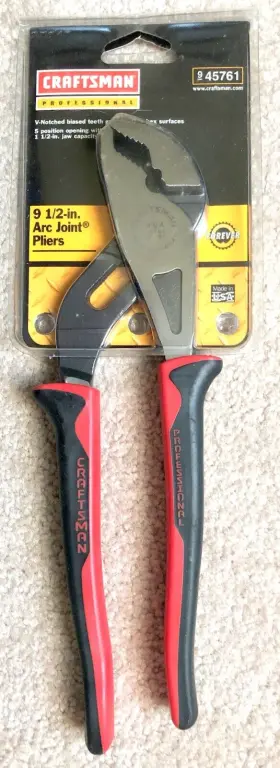 45761 Craftsman Professional 9.5 Inch Arc Joint Pliers New Old Stock