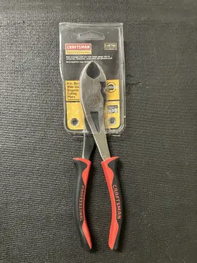 45768 Craftsman Nos Vintage Professional 8 Inch Bent Jaw Diagonal Cutting Pliers Usa