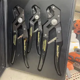 45917 Craftsman Professional Robogrip Set Of 3 Brand New