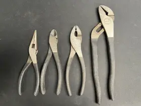 9-45400 Craftsman Sears 4 Piece Pliers Set 9 45400 45381 45378 45102 45075