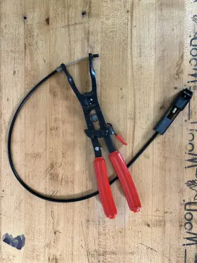 9-47390 Craftsman Tools France 47390 Cable Operated Locking Hose Clamp Pliers Rare
