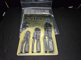 Tl2456 Craftsman #945305 Vtg Professional 3 Pc Auto Lock Plier Set Usa