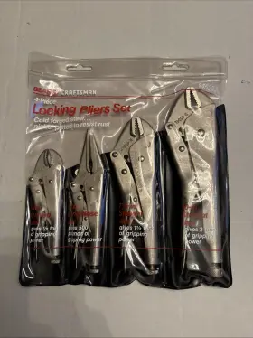 Craftsman 945353 Nos Locking Pliers Set