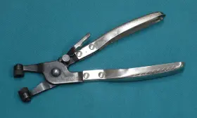 9-4770 Craftsman 94770 8 Inch No. Hose Clamp Pliers Swivel Jaws Ratchet Action Xlint