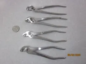 P9-4513 Craftsman 4 5 Inch Mini Ignition Slip Joint Pliers Lot All Work Fine And Are Clean